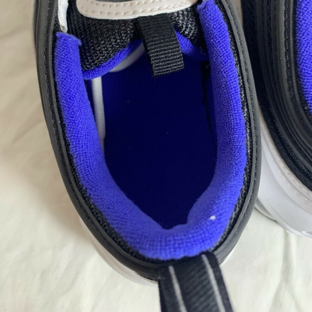 Nike Air Max 97 GS White/Black-Persian Violet 9215 - Picture 6 of 8